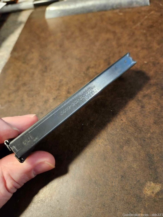 Original Walther P-38 8rd Pistol Magazine, Blued, 3/58 Production (DH188)-img-10