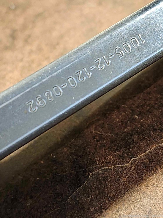 Original Walther P-38 8rd Pistol Magazine, Blued, 3/58 Production (DH188)-img-9