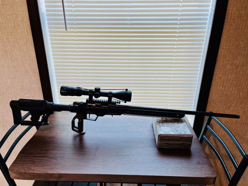 CZ .22 Varmint Precision Chassis MTR .22LR Rifle & Vortex Scope -img-5