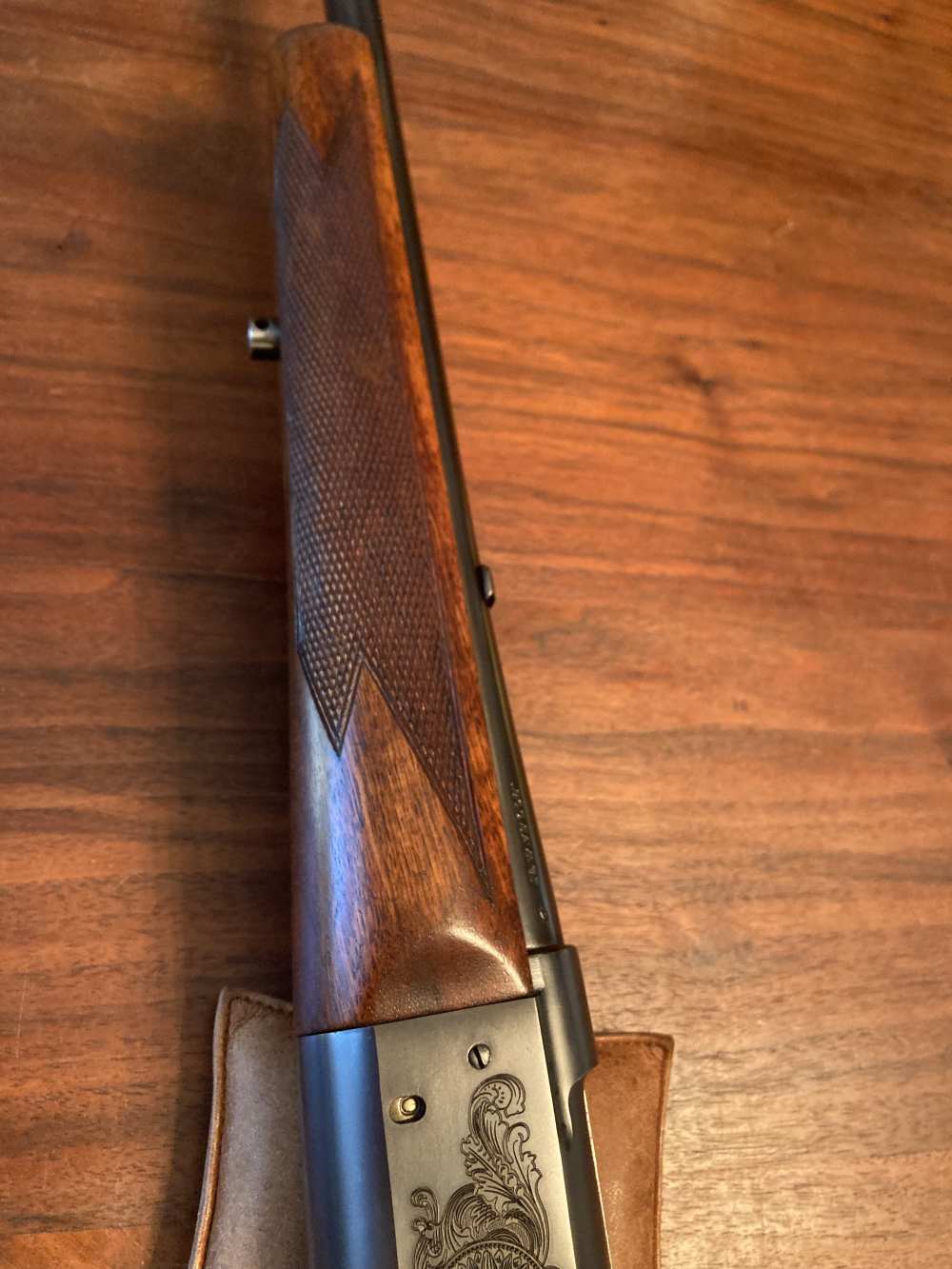 Savage M99K Deluxe .300 SAV Rifle Lyman 57SA Peep 1935 ENGRAVED Matching-img-4