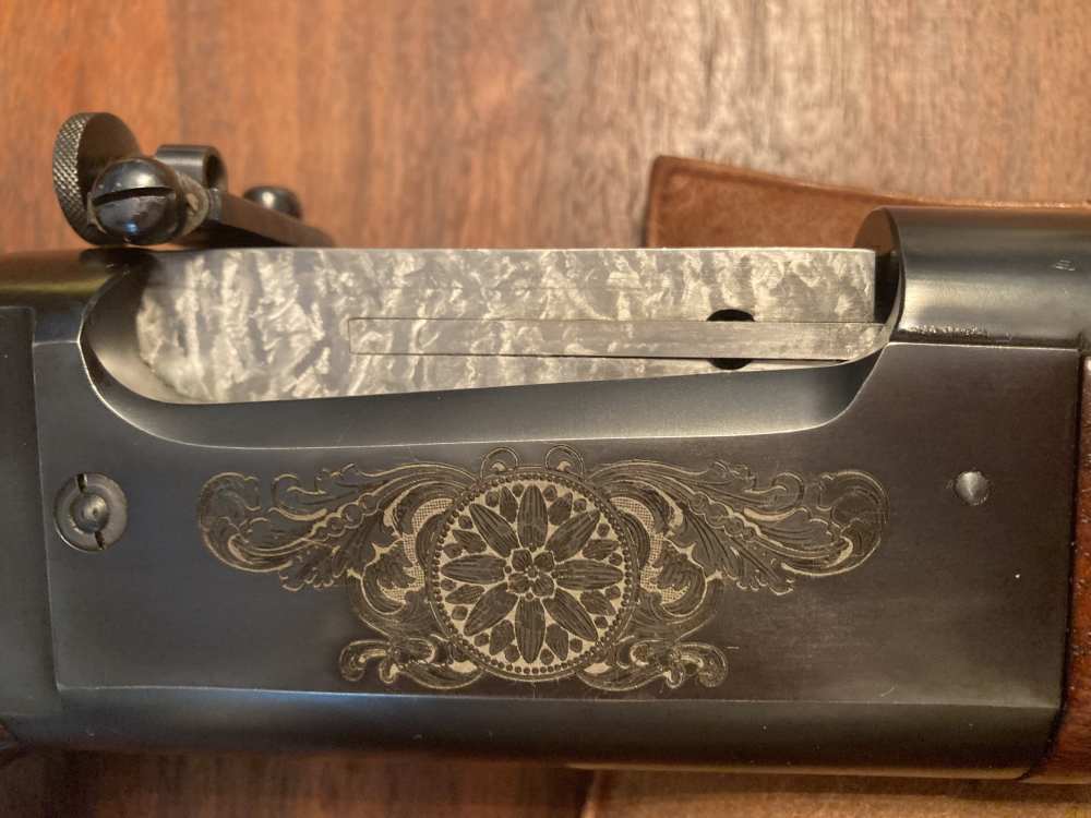 Savage M99K Deluxe .300 SAV Rifle Lyman 57SA Peep 1935 ENGRAVED Matching-img-17