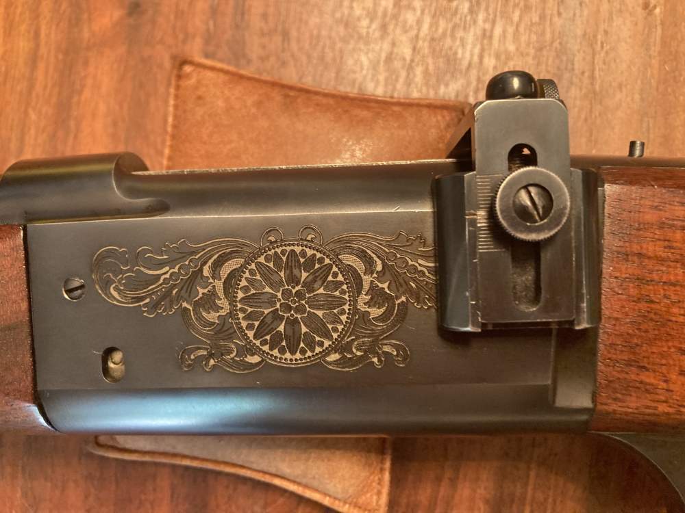 Savage M99K Deluxe .300 SAV Rifle Lyman 57SA Peep 1935 ENGRAVED Matching-img-5