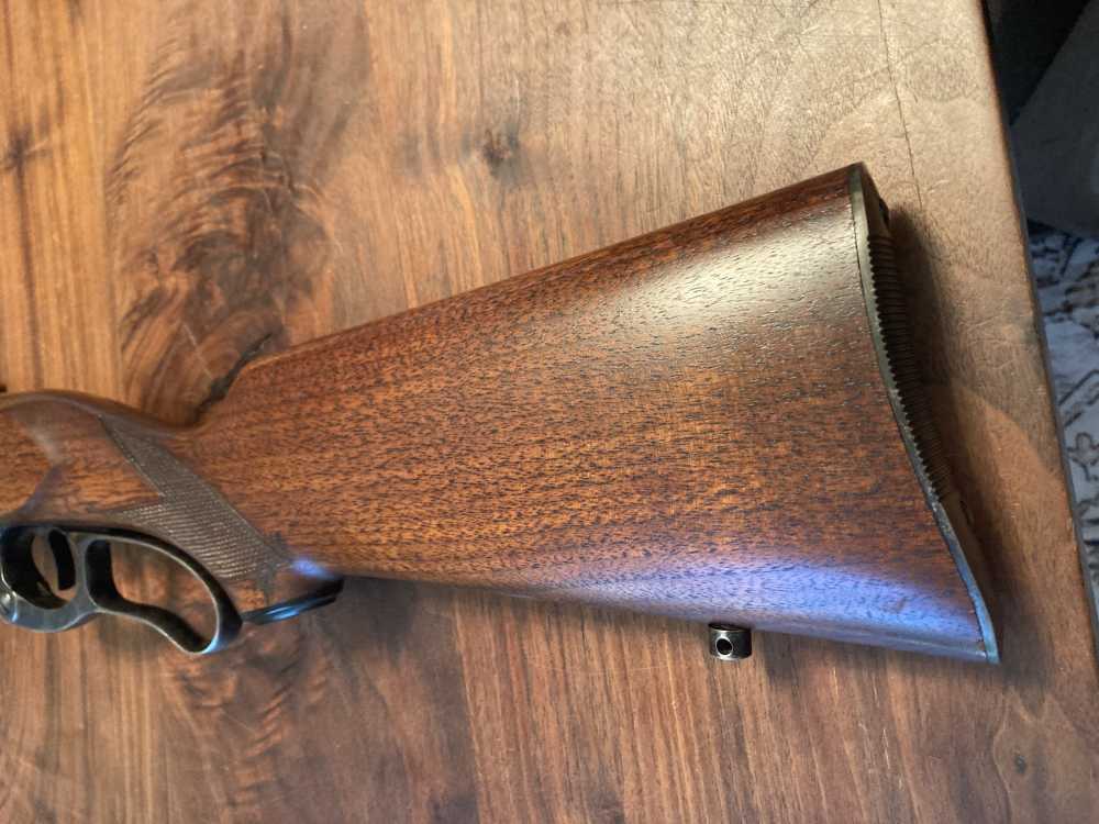 Savage M99K Deluxe .300 SAV Rifle Lyman 57SA Peep 1935 ENGRAVED Matching-img-1