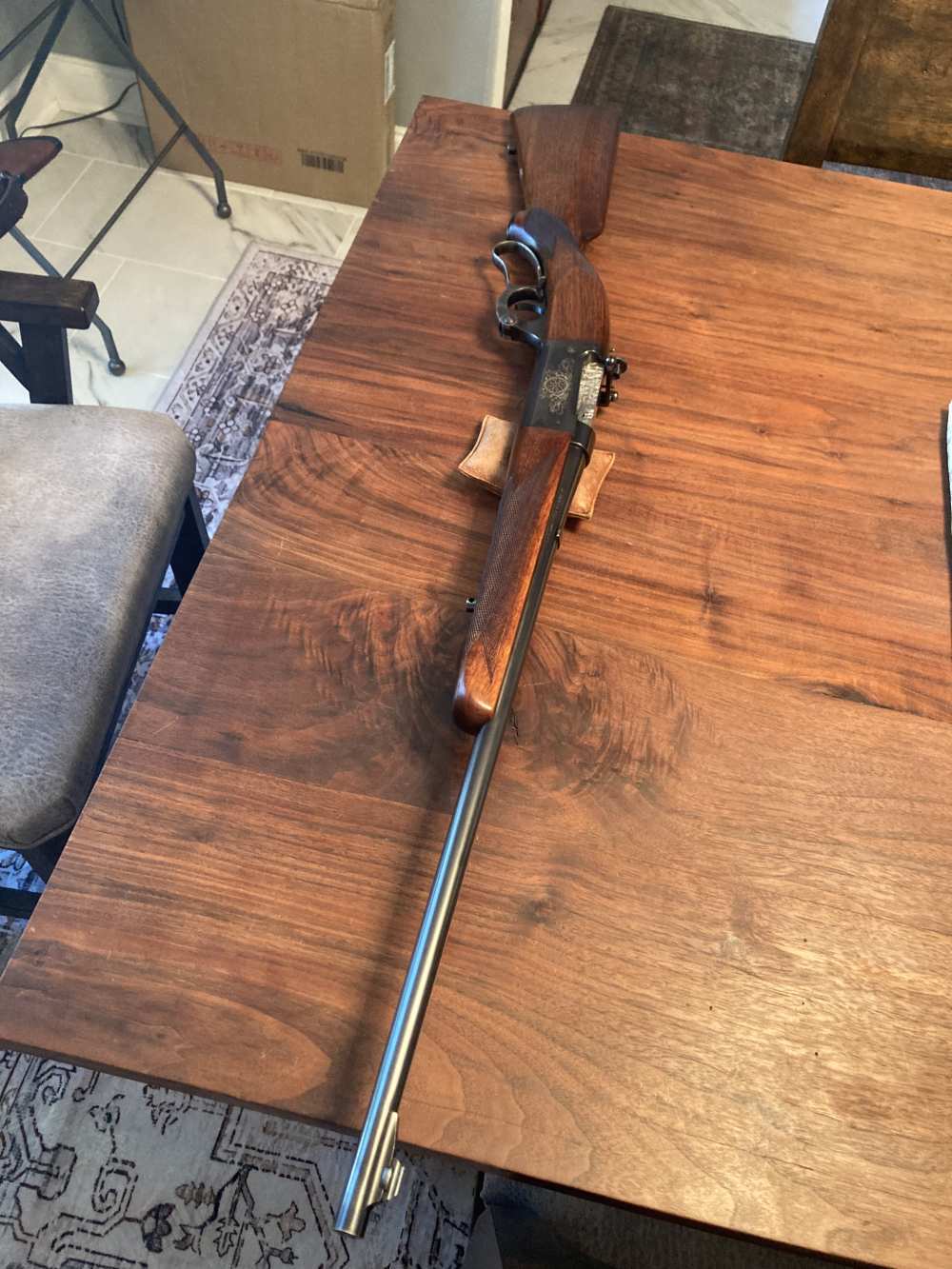 Savage M99K Deluxe .300 SAV Rifle Lyman 57SA Peep 1935 ENGRAVED Matching-img-8
