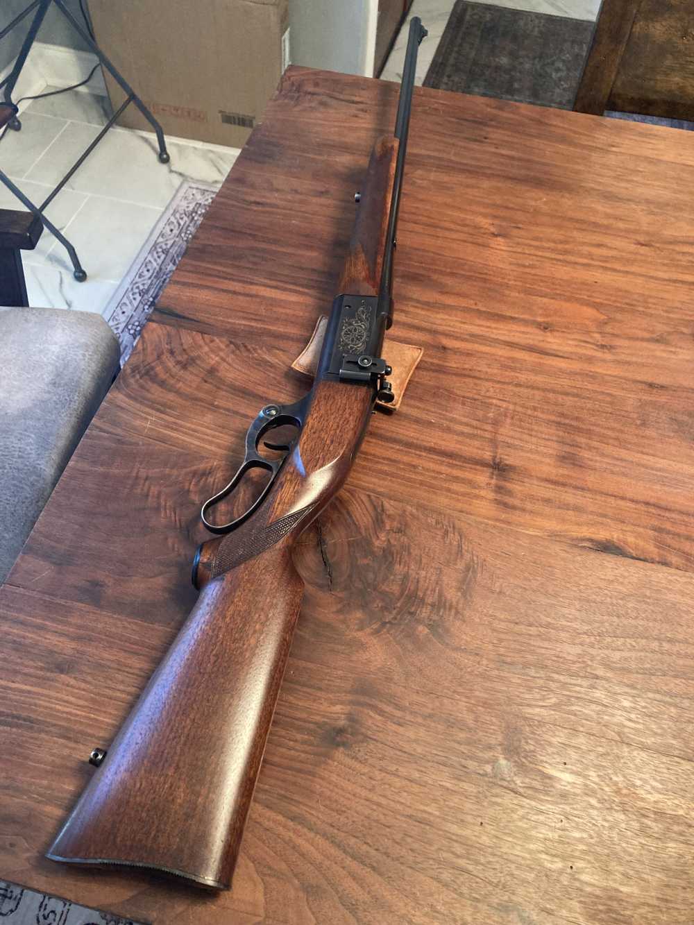 Savage M99K Deluxe .300 SAV Rifle Lyman 57SA Peep 1935 ENGRAVED Matching-img-0