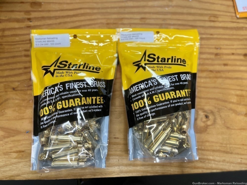 Starline 6.5 Creedmoor SRP brass -200 Count-img-0