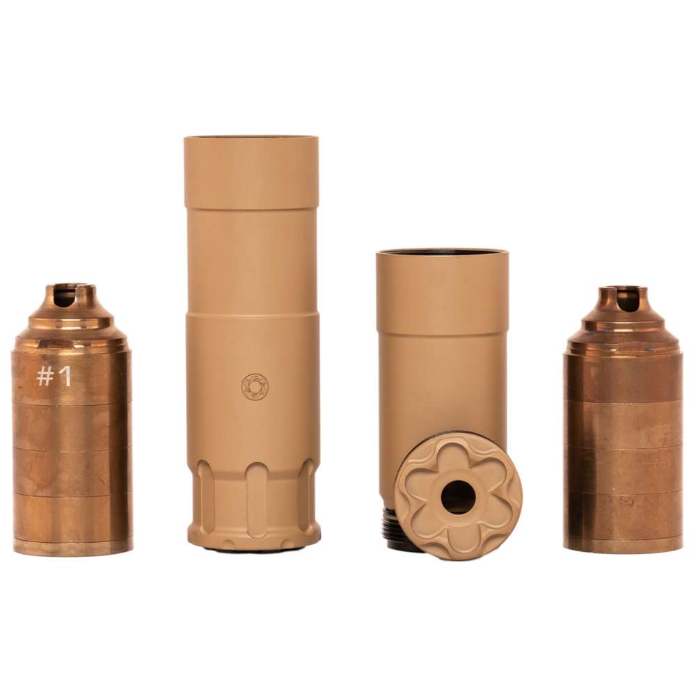 Rugged Suppressors Oculus 22 Modular .22 LR Stainless Steel Suppressor FDE-img-1