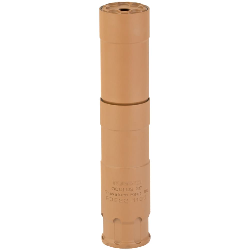 Rugged Suppressors Oculus 22 Modular .22 LR Stainless Steel Suppressor FDE-img-2