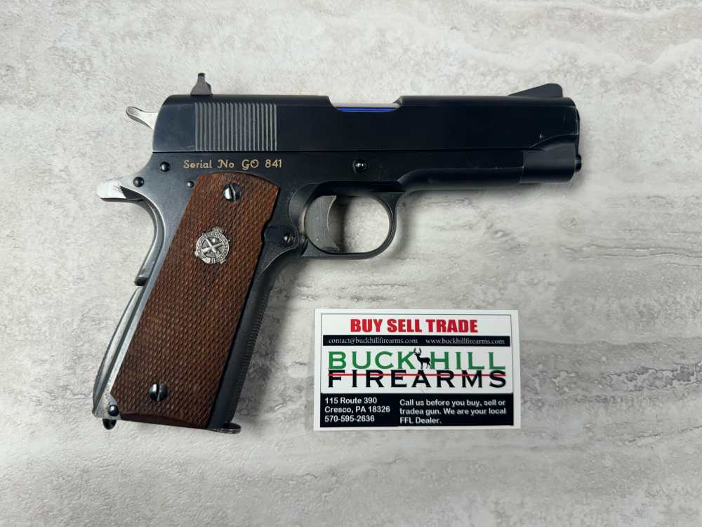 M15 GENERAL OFFICER'S PISTOL BELONGING TO BRIG. GEN. SIDNEY DAVIS-img-0