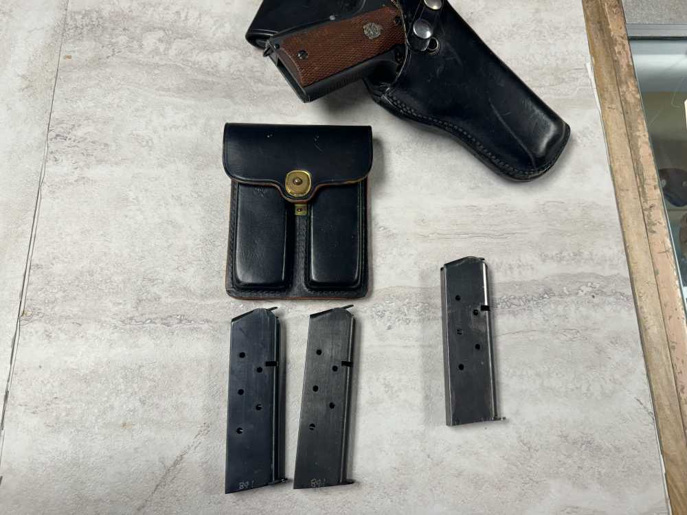 M15 GENERAL OFFICER'S PISTOL BELONGING TO BRIG. GEN. SIDNEY DAVIS-img-9