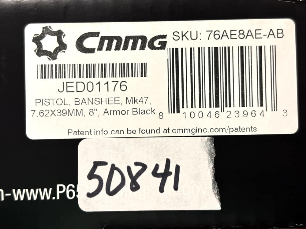 Factory New CMMG Banshee Mk47 7.62x39 Pistol No Reserve! -img-8