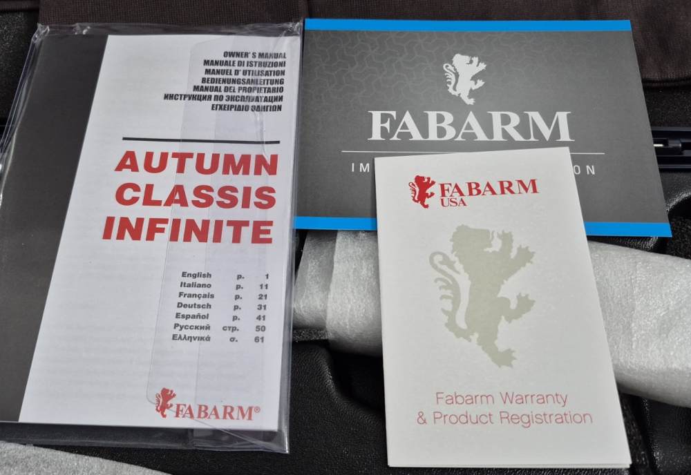 NIB FABARM INFINITE RS SPORTING ADJ 12GA 30" CASE-img-21