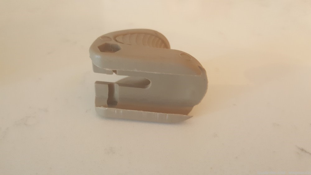 Angled Tactical Rifle Grip Tan Colored Comes With Tools To Mount -img-3