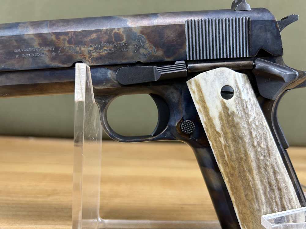 Colt 1911 Vintage Limited Edition Pistol .45 ACP #280 of 300 Case Hardened -img-11