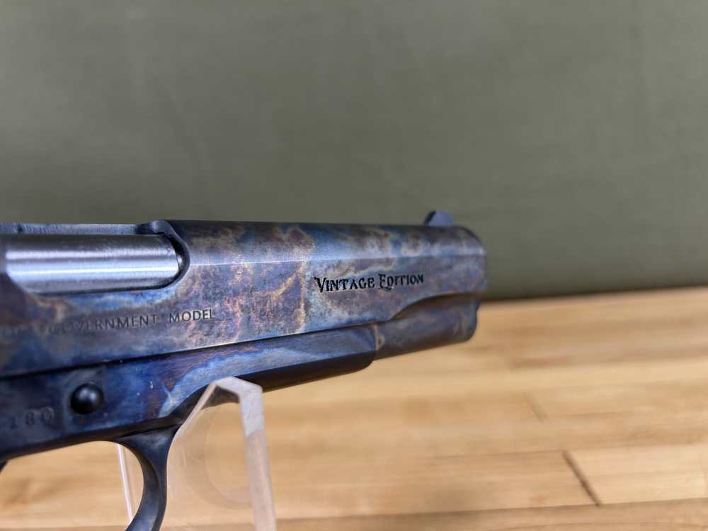 Colt 1911 Vintage Limited Edition Pistol .45 ACP #280 of 300 Case Hardened -img-24