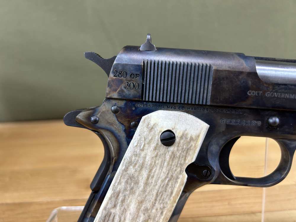 Colt 1911 Vintage Limited Edition Pistol .45 ACP #280 of 300 Case Hardened -img-20