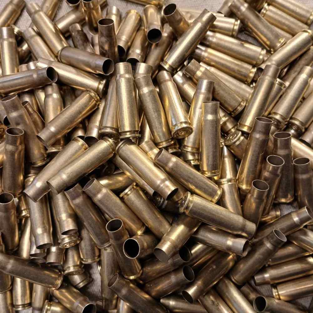 7.62x39 SKS Empty Brass 225+pcs range pickups No Berdan-img-2