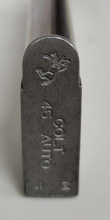 Colt 1911 45acp 7rd stainless factory magazine used-img-4