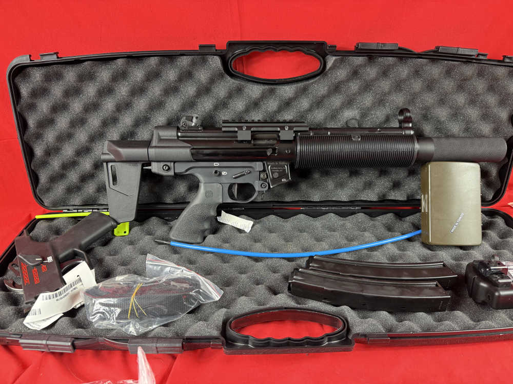 AP5-SD 9MM W/Super Safety 600+ RPM, FAUX SUPPRESSOR, GEISSELE FCG ADJ BRACE-img-1