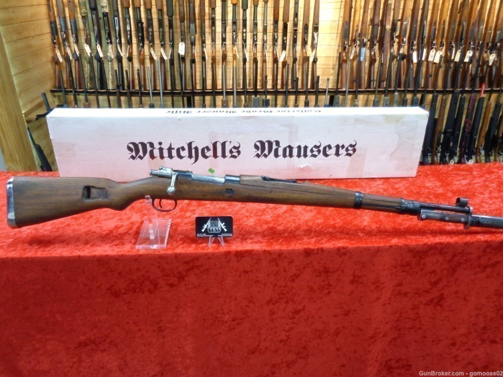 YUGO M48 8mm Mauser Bayonet Scabbard Frog Box COLLECTOR GRADE WE TRADE BUY-img-0