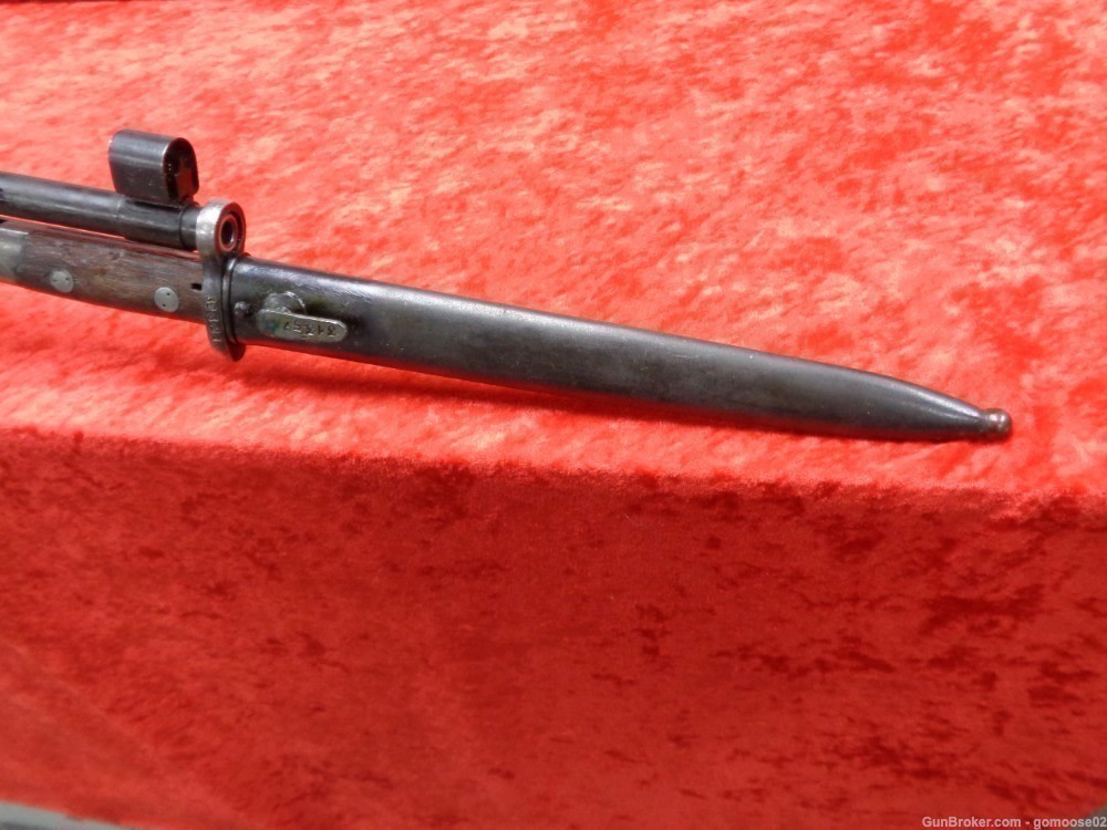 YUGO M48 8mm Mauser Bayonet Scabbard Frog Box COLLECTOR GRADE WE TRADE BUY-img-8