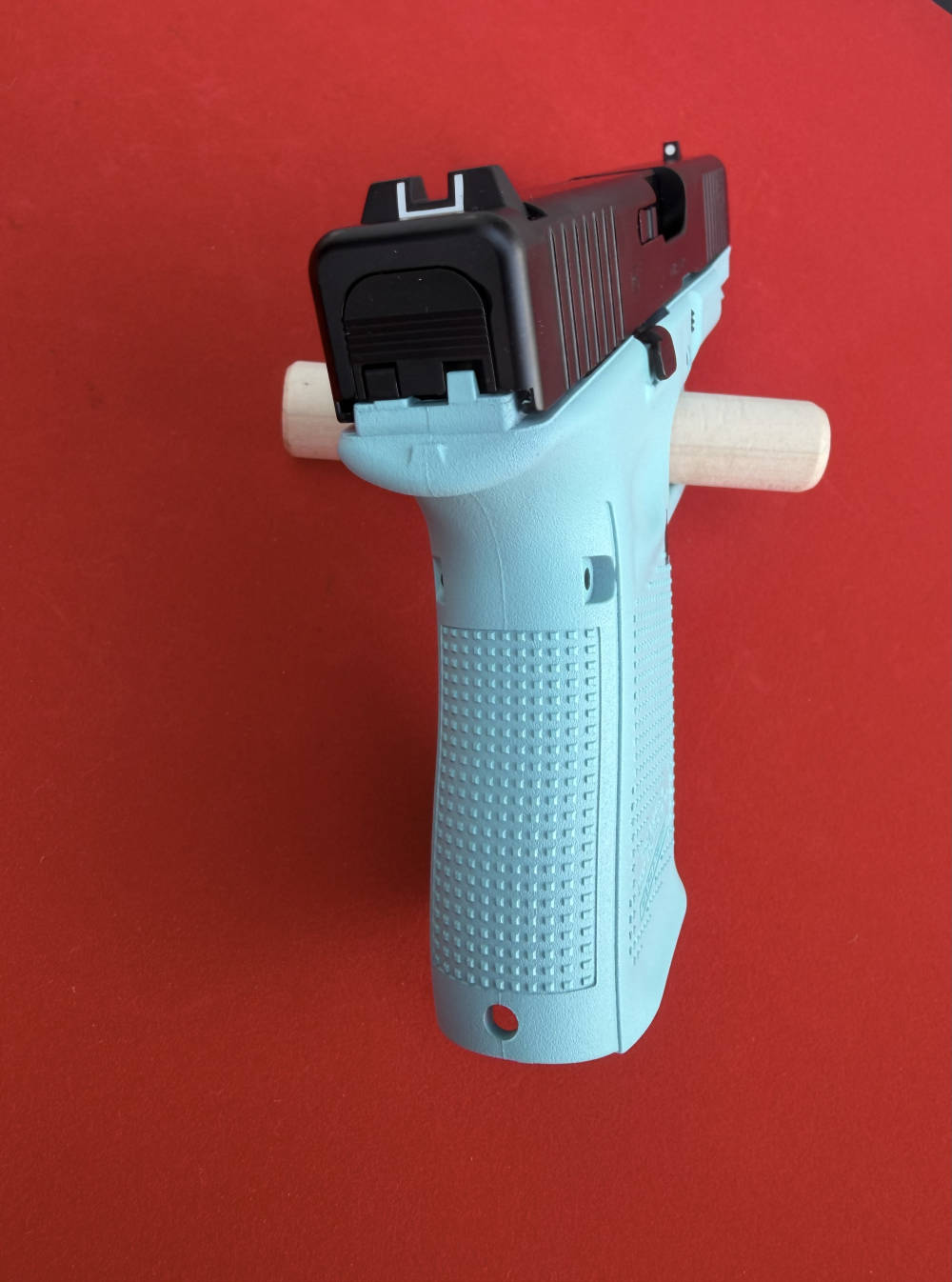 Glock 19 GEN 5 9mm 4.02" Semi Auto Robins Egg Blue 9MM Pistol NEW IN BOX-img-17