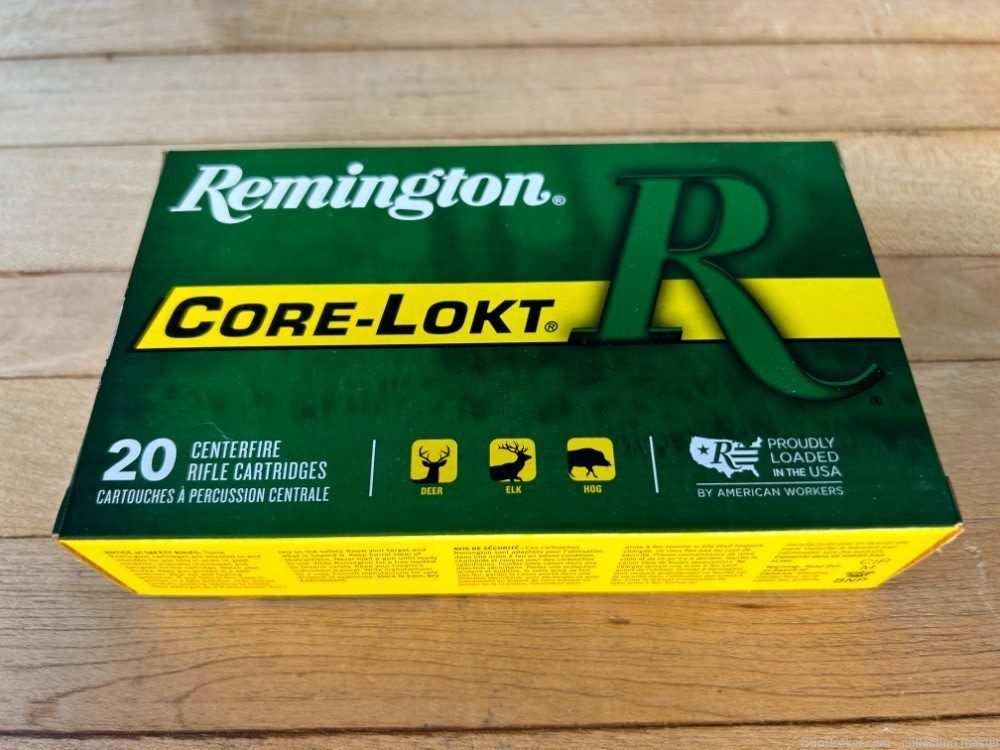 Remington Core Lokt .30-40 KRAG 180 Grain (1 Box / 20 Round) New Production-img-1