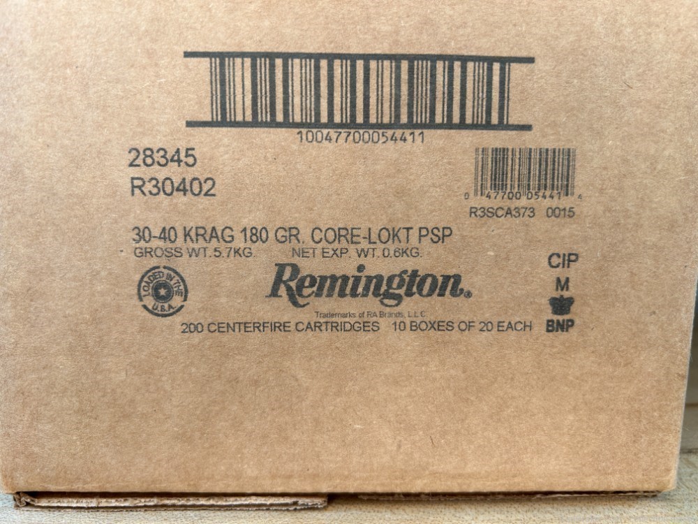 Remington Core Lokt .30-40 KRAG 180 Grain (1 Box / 20 Round) New Production-img-6
