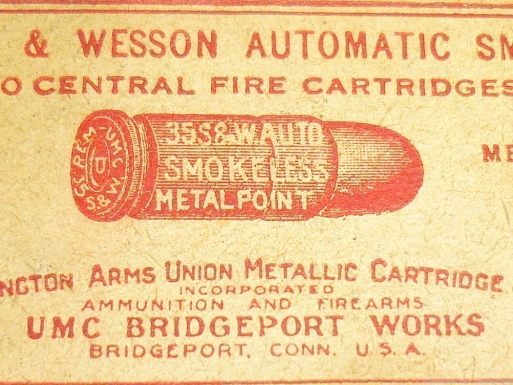 5rd - .35 S&W Auto 1920s - 35sw - UMC REMINGTON - SW Model 1913-img-3
