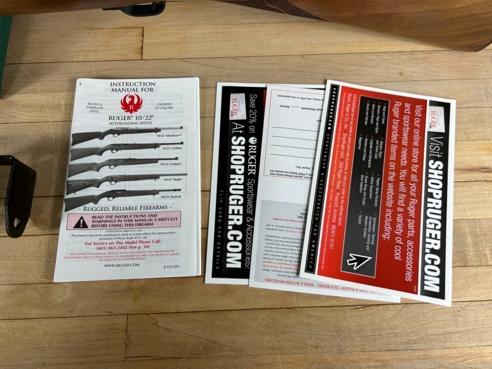 Ruger 10/22 Rifle As New LNIB Special Edition "Nice Wood" 22 LR SKU 01215-img-30