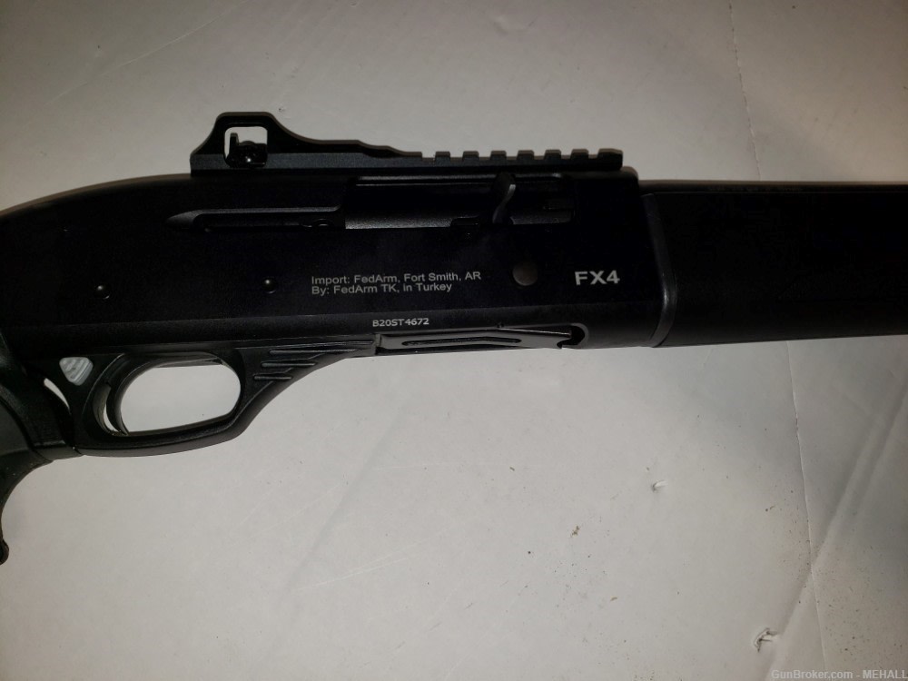 Fedarm FX4 20ga Semi auto Tactical Shotgun Rexon Red dot sight-img-5