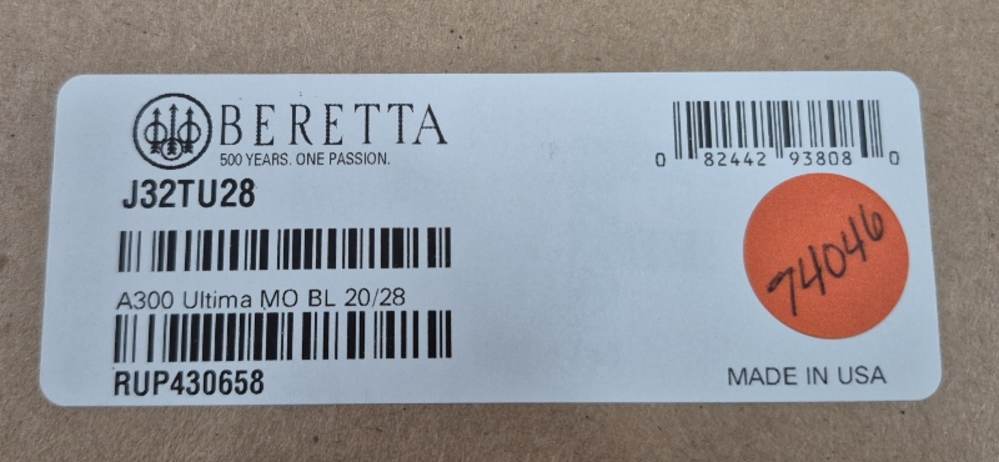 NIB BERETTA A300 ULTIMA MOBL 20GA 28" BOX-img-14
