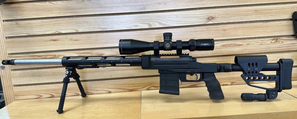 Savage Model 10 6.5 CM w/ Shilen barrel, XLR chassis, Athon 6-24x56, & etc-img-1