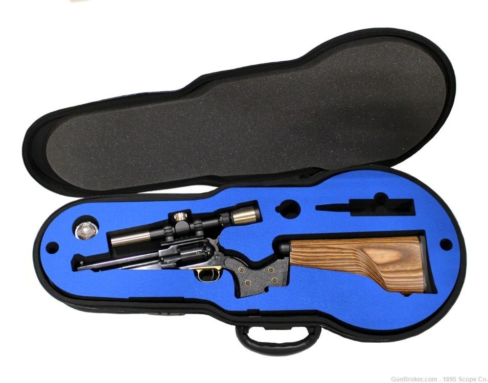 1858 Remington BP Revolver SBR & Matching Scope & Shoulder Stock - Pietta -img-4