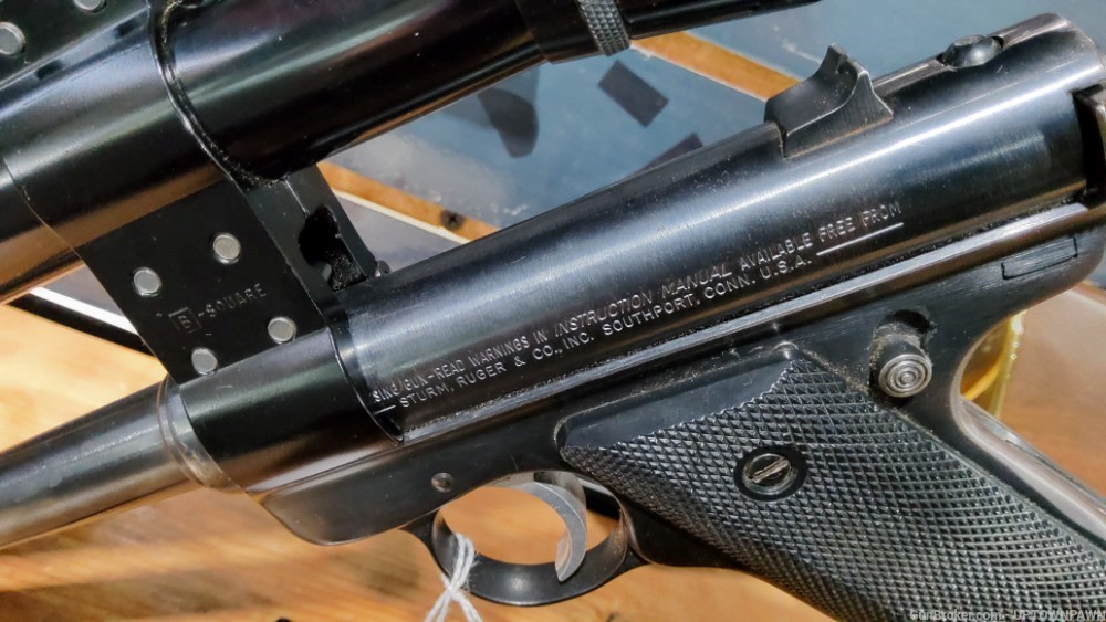 RUGER MARK 1 SEMI AUTO .22LR-img-1