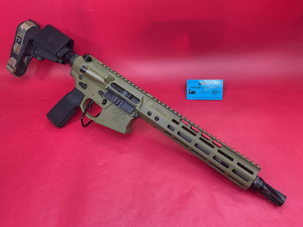 Noveske N4 Shorty 5.56 NATO 10.5” Pistol - Bazooka Green - HUXWRX FH-img-0