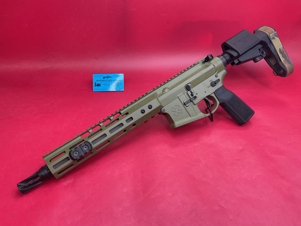Noveske N4 Shorty 5.56 NATO 10.5” Pistol - Bazooka Green - HUXWRX FH-img-18