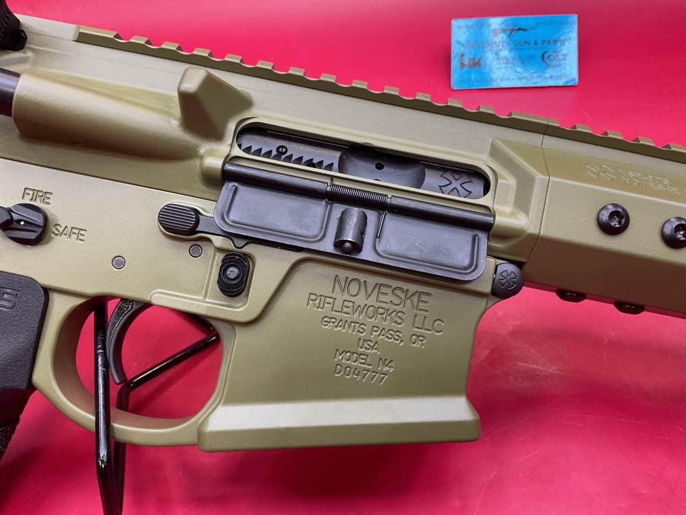 Noveske N4 Shorty 5.56 NATO 10.5” Pistol - Bazooka Green - HUXWRX FH-img-4