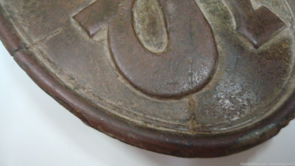 Civil War Belt Buckle U.S. Infantry Size 86.87mm x 56.55 Respectfully -img-14