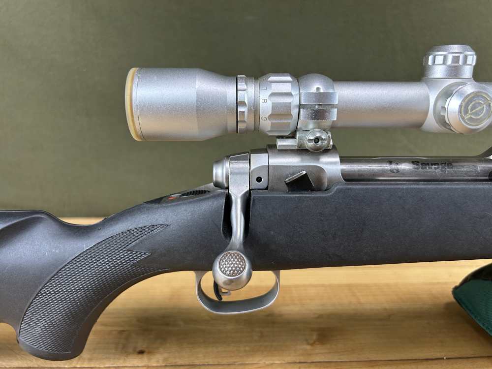 Savage Model 116 .270 WIN Bolt Action Rifle Stainless VGC W/ Simmons Scope -img-20