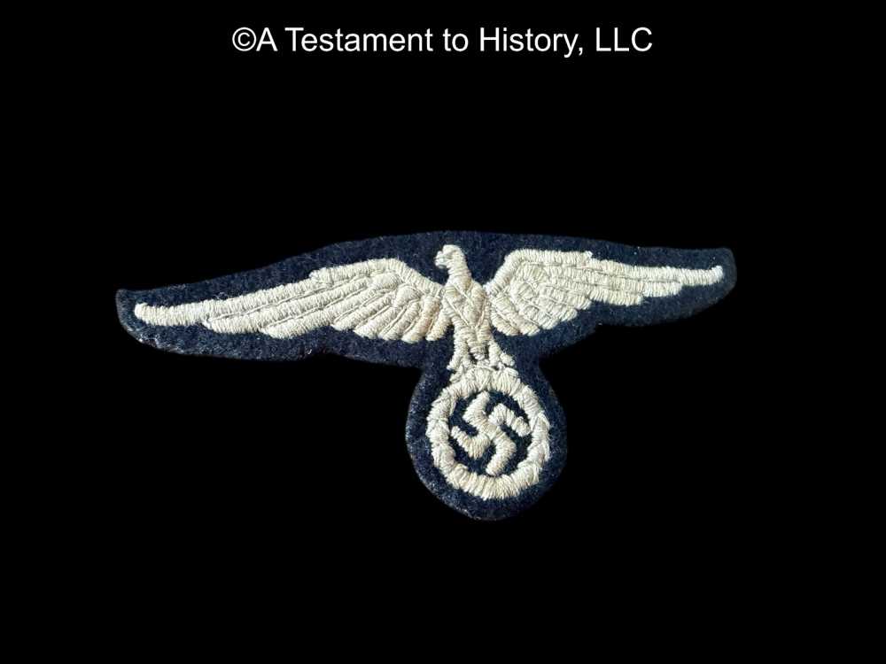 WWII GERMAN- SS-VT FIRST PATTERN PRE WAFFENSS- SLEEVE EAGLE- ORIGINAL WW2-img-1
