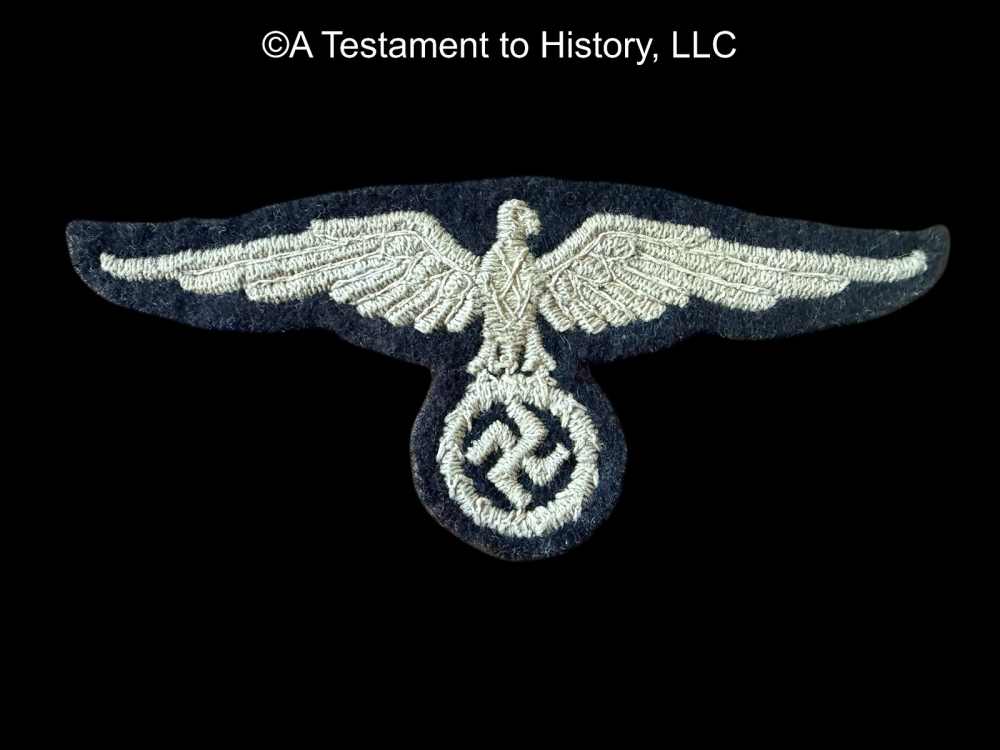 WWII GERMAN- SS-VT FIRST PATTERN PRE WAFFENSS- SLEEVE EAGLE- ORIGINAL WW2-img-3
