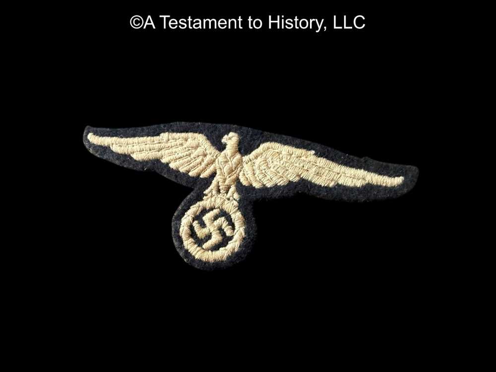 WWII GERMAN- SS-VT FIRST PATTERN PRE WAFFENSS- SLEEVE EAGLE- ORIGINAL WW2-img-2