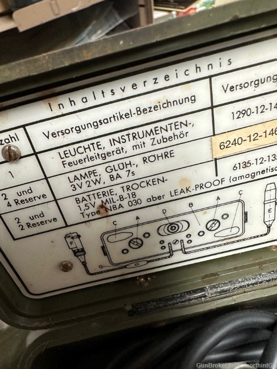 GERMAN MG3/MG42 POST WAR SCOPE WITH LIGHT SOURCE.-img-8