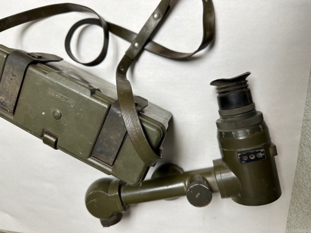 GERMAN MG3/MG42 POST WAR SCOPE WITH LIGHT SOURCE.-img-0