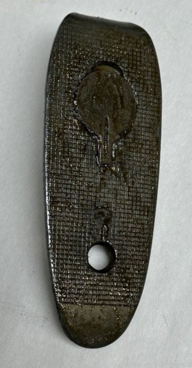 SPRINGFIELD 1903A3 REMINGTON SMALL CHECKERED BUT PLATE. -img-0