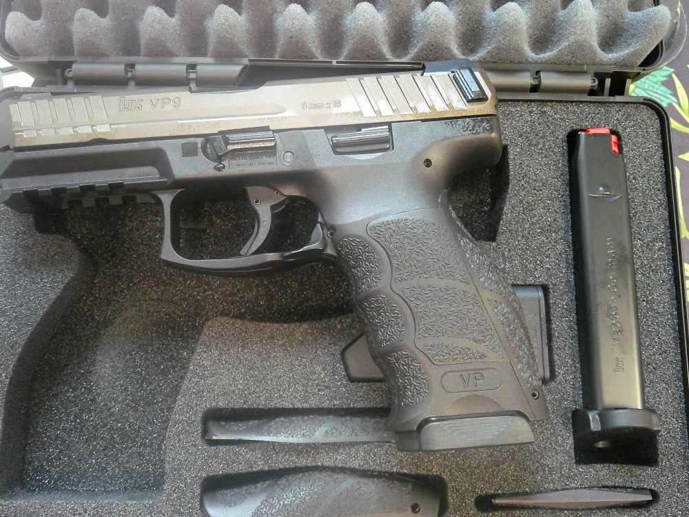 Heckler and Koch VP9 Midnight Bronze 9mm 4.09" Barrel 17-Rounds 3-Dot Sight-img-1