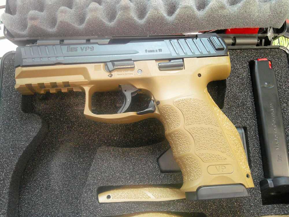 HK VP9 9mm Pistol 17rd 4.1", FDE-img-1
