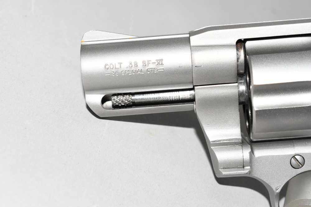 Uncommon Colt SF-VI SFVI Matte Stainless DA Revolver 38 Spl 2" 1996-img-8