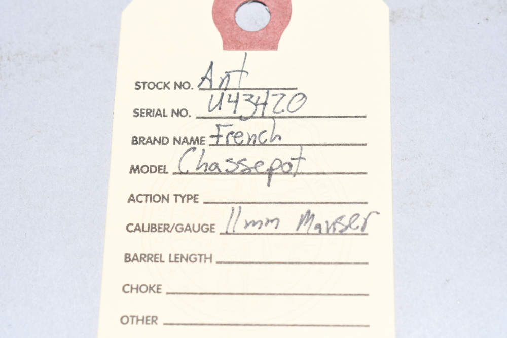 Interesting French Chassepot British Kynoch 43 Cal 11mm Mauser Conversion-img-1